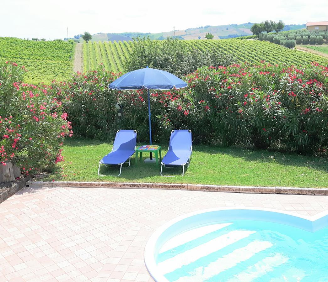 La Casa In Campagna Bed and Breakfast Cossignano Exteriör bild
