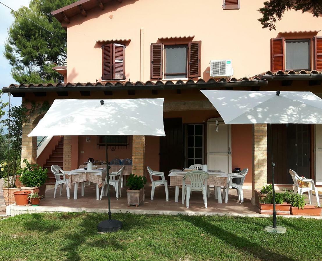 La Casa In Campagna Bed and Breakfast Cossignano Exteriör bild