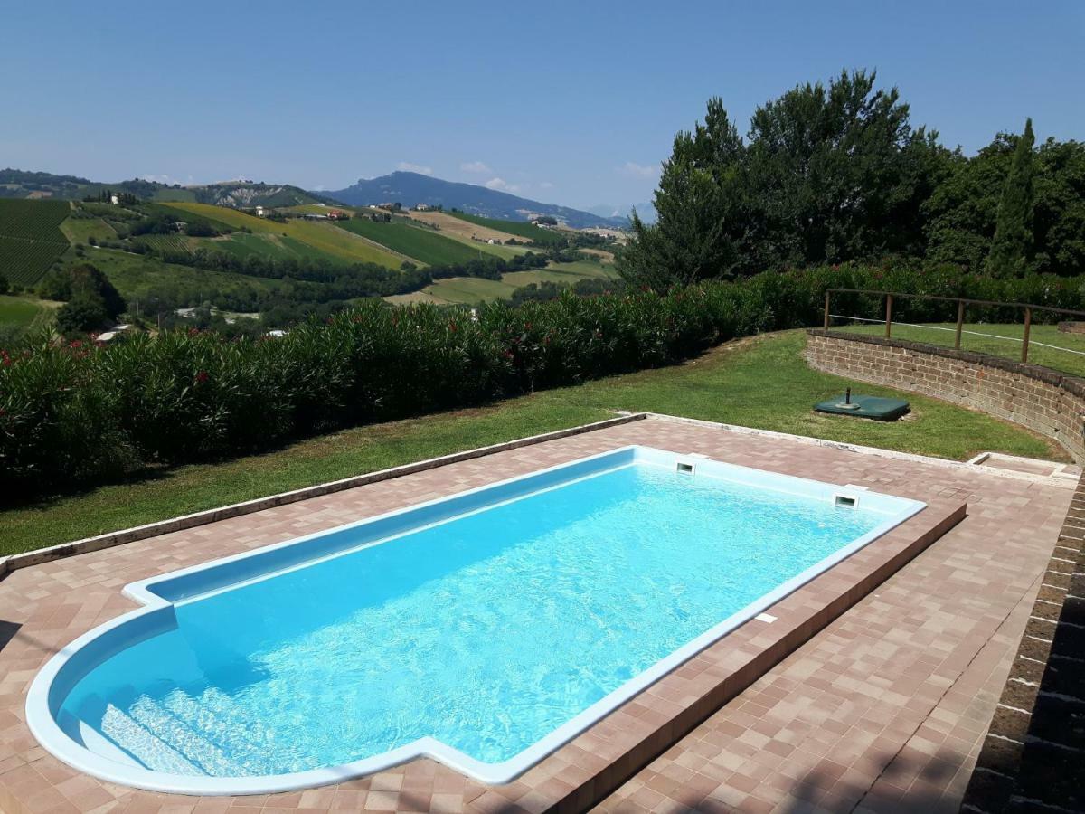 La Casa In Campagna Bed and Breakfast Cossignano Exteriör bild
